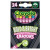 Crayola Construction Paper Crayons, School & Art Supplies, 24 Count, Assorted Co