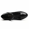 Womens Black T-Strap Character Shoes Latin Salsa Ballroom Dance Heels Wedding Shoes Dress Pump (9 / Black)
