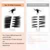 WENNALIFE Natural False Eyelashes, 15mm Eye Lashes Full Strips 3D Mink Eyelashes Natural Look Handmade Fake Eyelashes Medium Volume Wispy 3D Mink Lashes, FLORIST