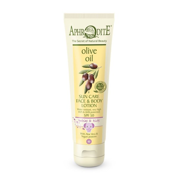 Aphrodite Olive Oil Sun Care for Babies & Children SPF 50 150ml