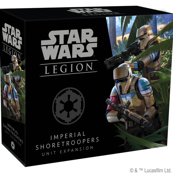 Atomic Mass Games Star Wars: Legion Imperial Shoretroopers Unit Expansion - Elite Troopers! Tabletop Miniatures Game, Strategy Game for Kids and Adults, Ages 14+, 2 Players, 3 Hour Playtime, Made