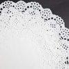 HAKSEN 108 PCS Paper Lace Doilies Combo, Pack 36 Each 6.5", 8.5", 10.5",Baked, Grilled, Fried Food,Tableware Decoration