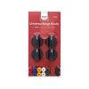Smart Choice Range Knob Kit, Black, Fits Most Ranges and Ovens.