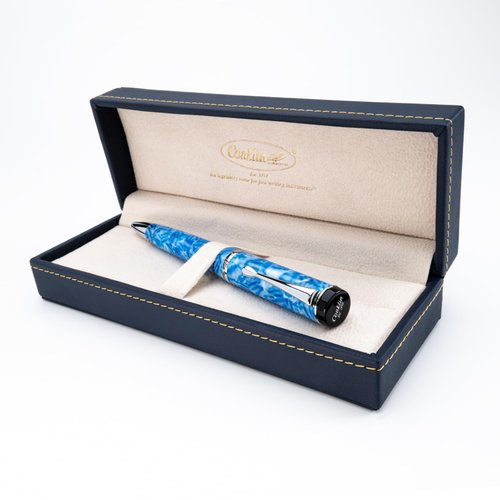Conklin Duragraph Ballpoint Pen in Ice Blue – Premium Writing Pen with Cool Blue Finish, Perfect Gift for Writers & Executives
