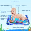 ZMLM Baby Tummy-Time Water Mat: Infant Baby Toy Gift Activity Play Mat Inflatable Sensory Playmat Babies Belly Time Pat Indoor Small Pad for 3 6 9 12 Month Newborn Boy Girl Toddler Fun Christmas Game