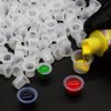 Rayyl Tattoo Ink Caps Cups 500pcs Quality Tattoo Ink Caps White Plastic 13mm Disposable Medium Tattoo Pigment Cups for Tattoo Ink Tattoo Kits Tattoo Supplies (13mm-500pcs)