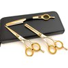 5.5"Professional Razor Edge Hair Cutting Scissors Shears Hairdressing Scissors Barber Shears Set