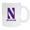 Northwestern University Wildcats White Ceramic Coffee Mug (White). Officially Licensed Collegiate Product