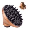 Upgraded Diffuser for Dyson Airwrap Styler HS05 HS01, Converting for Dyson Airwrap to Hair Dryer Diffuser Attachment, Diffuser Nozzle Attachment for Dyson for Airwrap (Gold)