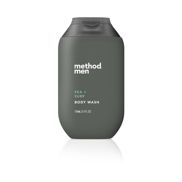 Method Sea and Surf Mens Body Wash, 3.4 Ounce