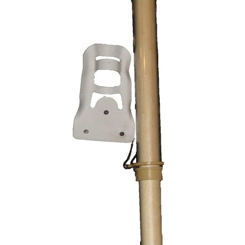 MWS 5 Foot Wooden Flag Pole Kit Wall Mount Bracket with 3x5 Texas State House Flag