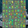 Ooopsiun Luminous Robot Temporary Tattoos for Boys- 90 Styles Glow in The Dark, Robot Birthday Party Decorations Supplies Favors for Kids Boys