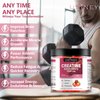Creatine Monohydrate Gummies with Vitamin B12 Sugar & Gluten Free 5000mg Chewable Creatine for Women & Men, L- Taurine Supplements for Recovery, Growth & Performance, Vegan Strawberry Flavor 120 Count