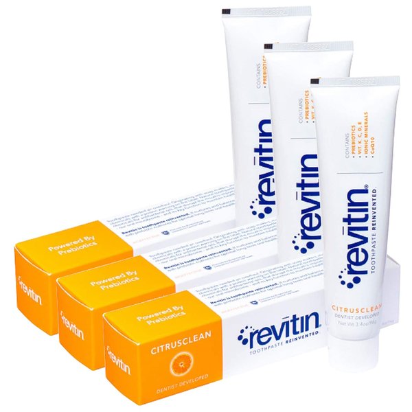 Revitin Natural Toothpaste and Prebiotic Oral Therapy (5 pack)