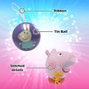 MiraBall Peppa Pig Mystery Expandable Maxi Plush to UNbox, Collectible Squishy and Soft Plush with 4 Surprise, Limited Edition, Great Toy Gift for Kids Aged 3+ (1-Pack)