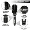 HERBISHH Ceramic Thermal Round Brush for Blow Drying – Pro Thermal Round Brush for Styling – Professional Heat Resistant & Anti Static Round Ionic Hair Brush Design – Nylon Teeth & Bristles (45)