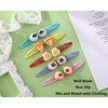 AACKS Pizza Cakes Hair Accessories Food Side Hair Clips for Styling Salon Simulation Cakes Pattern Fun Hair Barrettes Cartoon Hairpins Hair Accessories for Women Girls