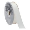 McGinley Mills 1.3" W Acetate Satin Ribbon, White Ivory, 100 Yard Spool
