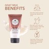 Dionis Goat Milk Skincare Scented Whipped Body Scrubs (6 oz) - Intensely Hydrating and Softens Skin, Made in the USA, Cruelty free, Paraben free (Coconut & Oats)