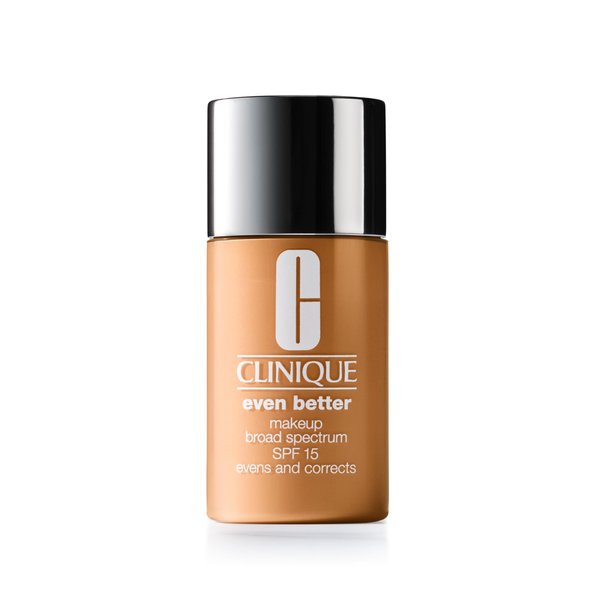 Clinique Even Better Makeup Medium Coverage Foundation Broad Spectrum SPF 15 | Evens Skin Tone + Reduces Dark Spots, Deep Honey
