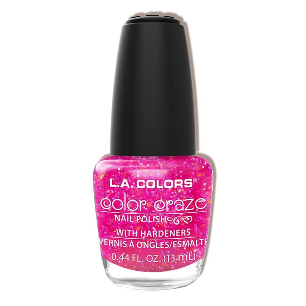 L.A. COLORS Color Craze Nail Polish, Broken Hearted CNP545