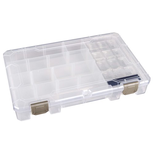 ArtBin 6911AB Sew-Lutions Bobbin/Supply Box Sewing Organizer, [1] Plastic Storage Case, Clear