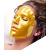 Gold Gel Collagen Facial Masks - 24K Gold Firming Face Mask -Gold Face Mask(5 pc) -Vegan Gold Facial Mask -Anti Aging, Puffiness, Moisturizing, Deep Tissue Rejuvenation and Hydrates Skin