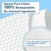Face Clean Towels XL, Disposable Face Towelette, 50 Count Facial Washcloth, Makeup Remover Dry Wipes, Pure Cotton