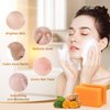 HOYEHOLA Kojic Acid Turmeric Soap Bar - Dark Spot Remover for Face Even Skin Tone, Moisturizing & Nourishing Natural Ingredients 2Pack