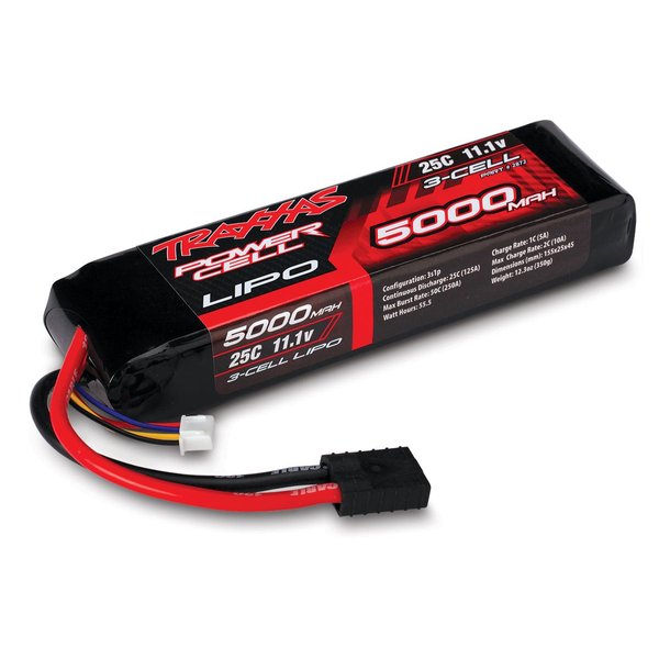 Traxxas 2872 LiPo 3S 11.1V 5000mAh 25C Battery