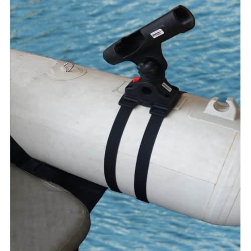 Brocraft Float Tube OR Pontoon Boat Rod Holder / Float Tube Fly Rod Holder