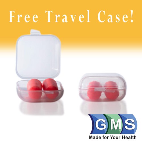 Rustig Foam Noise Reducing Ear Plugs for Hearing Protection During Construction, Home Repairs, and Safety (100 Pair)