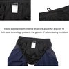 EZRUN Mens 9 Inch Lightweight Running Workout Shorts with Liner Loose-Fit Gym Shorts for Men with Zipper Pockets(Blue,L)