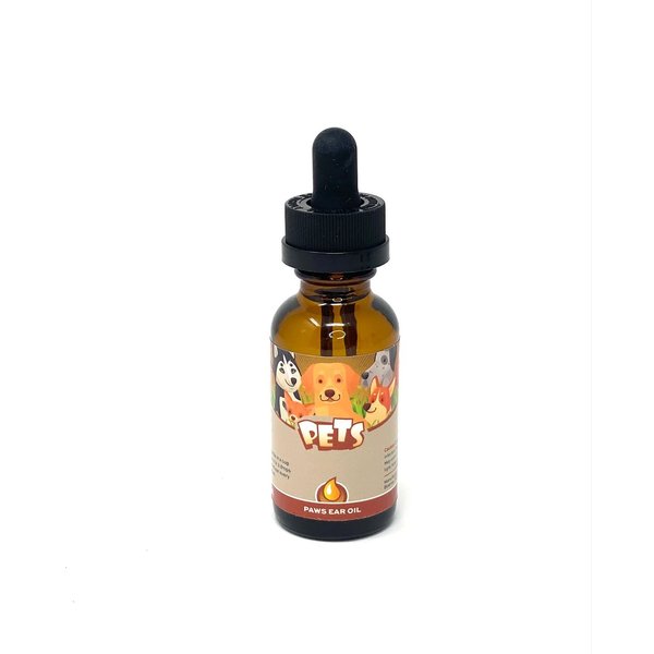 Punkin Butt Ear Oil for Cats & Dogs (1 oz bottle) bottle | Organic Garlic, Mullein and Calendula Ear Drops