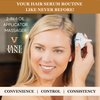 JANE VINE Hair Oil Applicator & Scalp Applicator for Hair Growth Serum - Hair Oil Comb & Brush for Scalp - Silicone Bristles - Hair Serum Applicator - Scalp & Hair Care Routine - Easy Clean & Refill