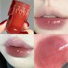Buatkontly Hezhuang Lip Jelly, 2024 New Hezhuang Jelly Lip Gloss, Tinted Hydrating Lip Gloss, Long Lasting Jelly Texture Moisturising, High Shine Non-Stick Gloss Lip Makeup (#04)