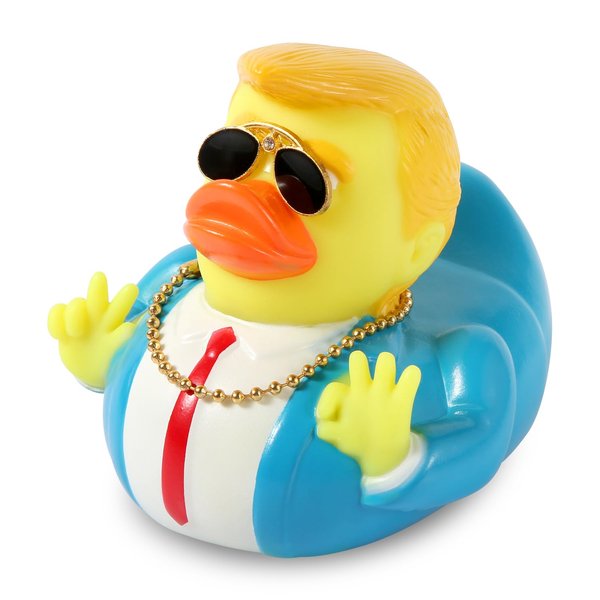 Rubber Trump Duck, Rubber Duck Bath Toy Baby Bath Duck Trump Duck Rubber Duckies Gift for Birthdays Car Decoration Kids Collectors