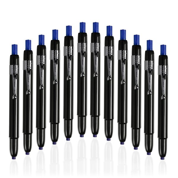 Listo 1620 - Box fo 12 - BLUE COLOR - China Makers, Box of 12, Grease Pencils/China Marking Pencils/Wax Pencils