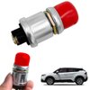 3Pcs Push Button Momentary Starter Switch, Weatherproof Engine Start Push Button Switch, 12V / 24V 50 A Heavy Duty Momentary Start Switch for Boat, Track, Car Red