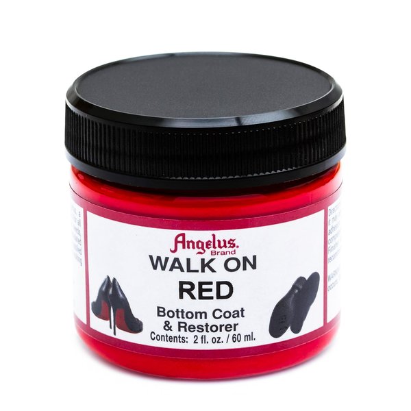 Angelus Paint Restorer for Leather Soles, Red 2oz.