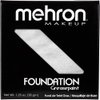Mehron Makeup Foundation Greasepaint | Stage, Face Paint, Body Paint, Halloween Makeup 1.25 oz (38 g) (SILVER)