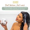 FILPO Coconut Milk Hair Mask - Coconut Oil Deep Conditioning Hair Mask fo r Dry Damaged Hair and Growth, Sulfate Free Hair Conditioner for Damaged Hair, Argan Oil Conditioner, Hair Care for Curly Hair
