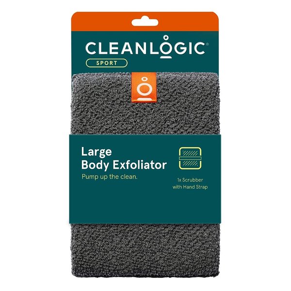 Clean Logic Mens Exfoliating Body Scrubber (Pack of 3)3