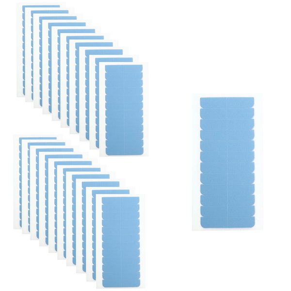Icyfim 240 Pcs Hair Extension Tape，Double Sided Tape in Tape Replacement，4cm x0.8cm invisible tape in hair extensions human hair