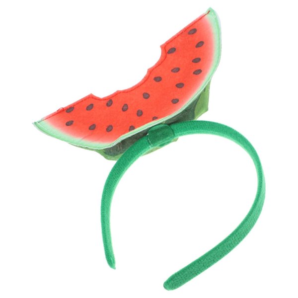 SEWACC Summer Watermelon Headband,Watermelon Design Headbands Hair Accessories Hair Hoops Head Boppers for Kids Women Costume Accessories Sunmmer Party Favor Adult