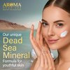 AROMA DEAD SEA Hyaluronic Acid Face Cream - Anti Aging Cream, Day & Night Facial Moisturizer With Dead Sea Minerals for Face, Anti Wrinkle & Hydrating Face Moisturizer - 100ml
