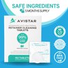 Retainer Cleaner Tablets - Mint Flavor Denture Cleaning Tablets & Invisalign Cleaner - Mouth Guard Cleaner Tablets, Denture Cleaner, Aligners & Night Guard Oral Dental Care - 150 Count (5 Months)