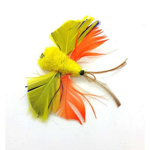 Cat Toy Teaser Wand Refill - Butterfly Katfly Teaser Yellow Teaser Attachment