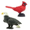 Safari Ltd. Good Luck Minis Birds Fun Pack – 8 Mini Figurines: Snowy Owl, Bald Eagle, Flamingo, Cardinal, Emperor Penguin, Chick, Kiwi, Toucan – Educational Toy Figures for Boys, Girls & Kids Ages 5+