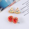 5PCS Mini Food Hair Clips Egg Tart Duckbill Clips Pizza BB Hairpins Simulated Food Hot Dog Hairpins Bread Side Clips Hair Accessories